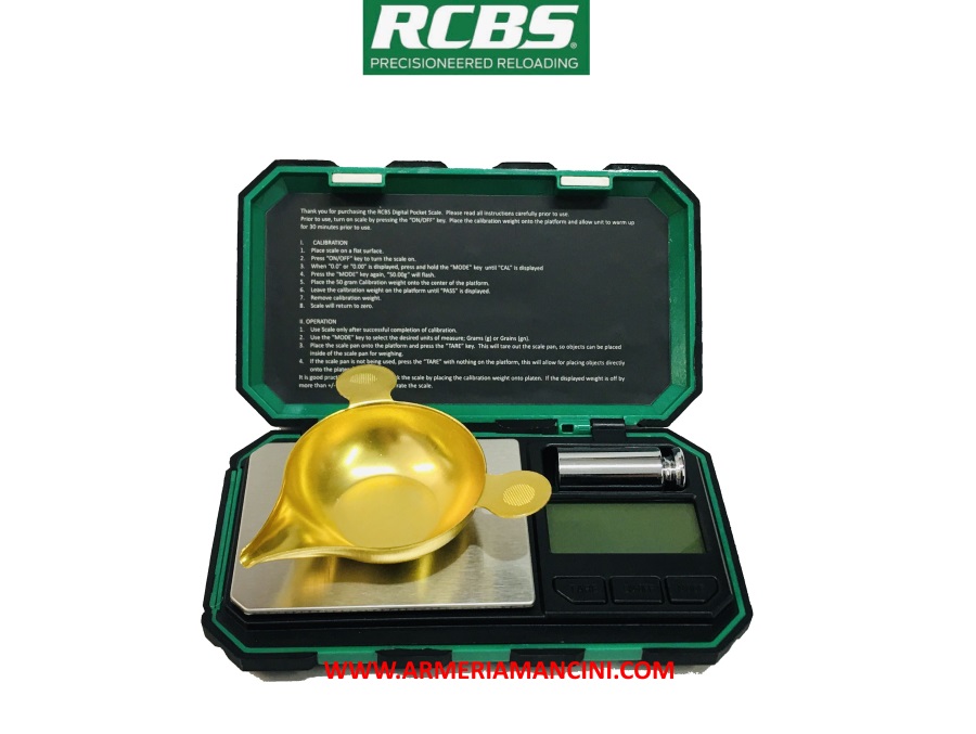 Bilancia digitale RCBS Pocket 1500